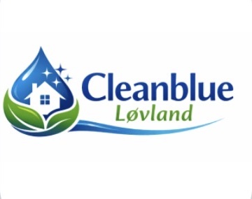 Cleanblue Løvland logo
